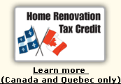 Home renovation tax credit