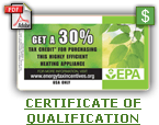 Get a 30% Tax Credit for purchasing this highly efficient heating appliance